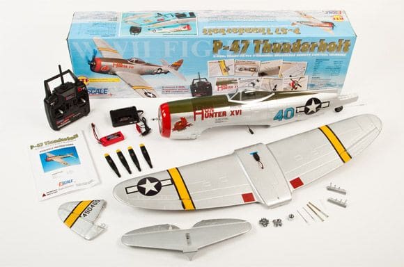 The new E-Scale P-47 Thunderbolt